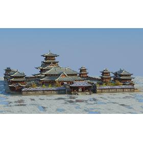 Chinese Palace 3D model